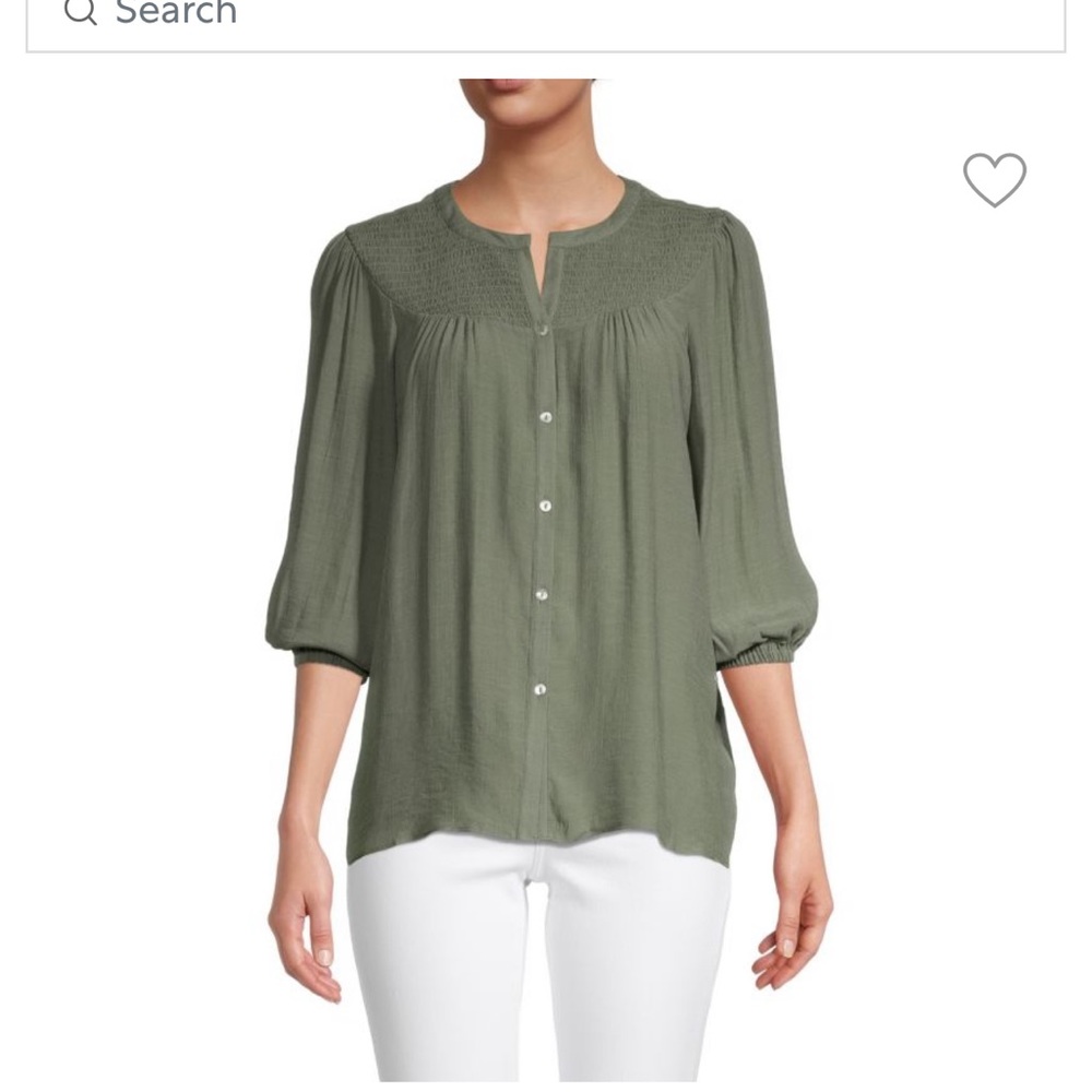 Smocked Blouse
